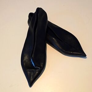 Celine black ballerina flats.